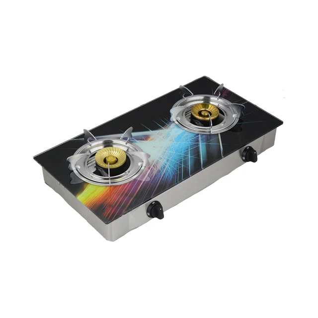 The Factory Sells High Quality Embedded Infrared Gas Stove 2 Burners Stoves