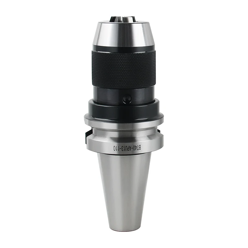 BT-APU BT30 BT50 APU 08 APU13 APU16 Integrated Keyless Drill Chuck BT 40 APU Tool Holder for CNC Lathe Machine
