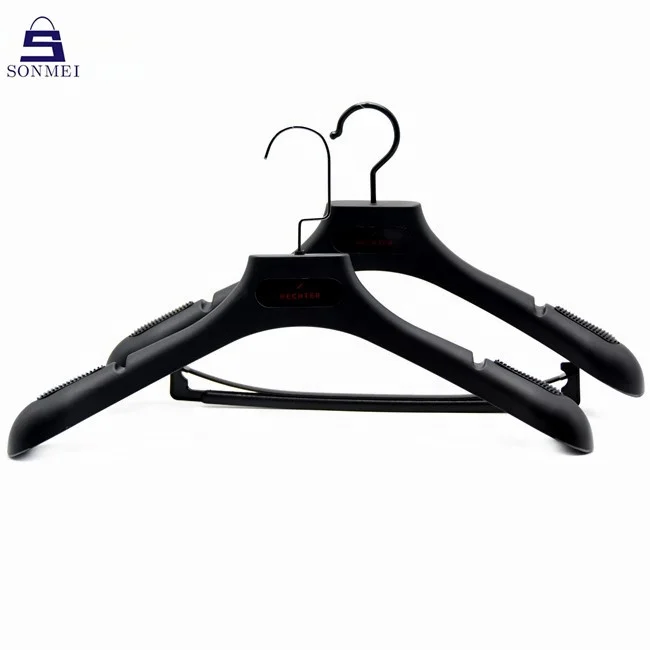 PP plastic thick hanger custom suit pant clothes hangers