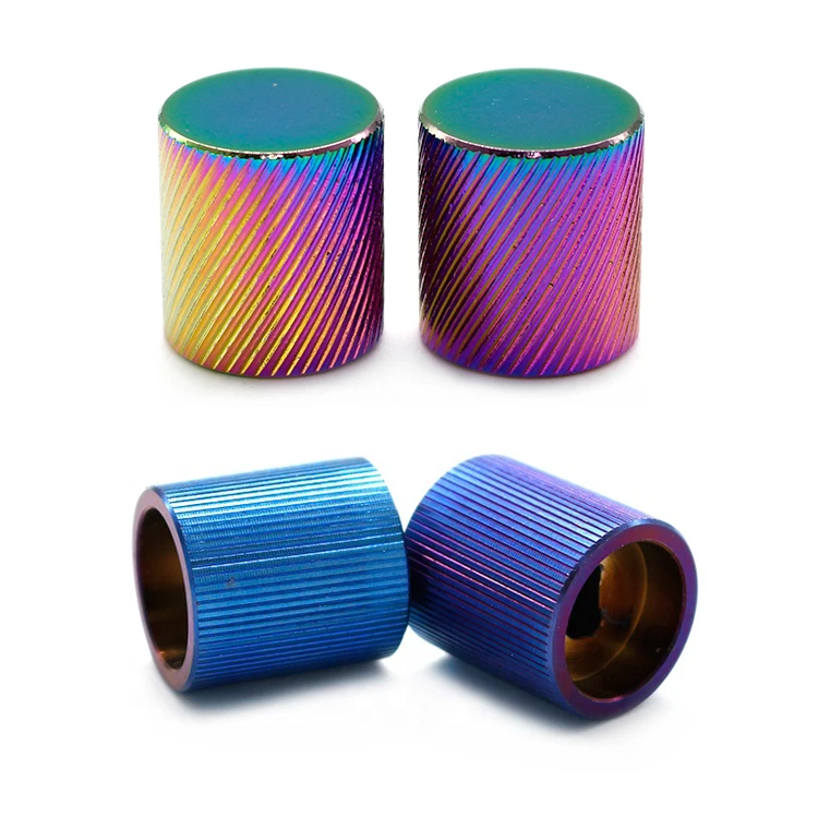 Aluminum alloy knob 15*17 black potentiometer knob amplifier audio adjustment metal knob