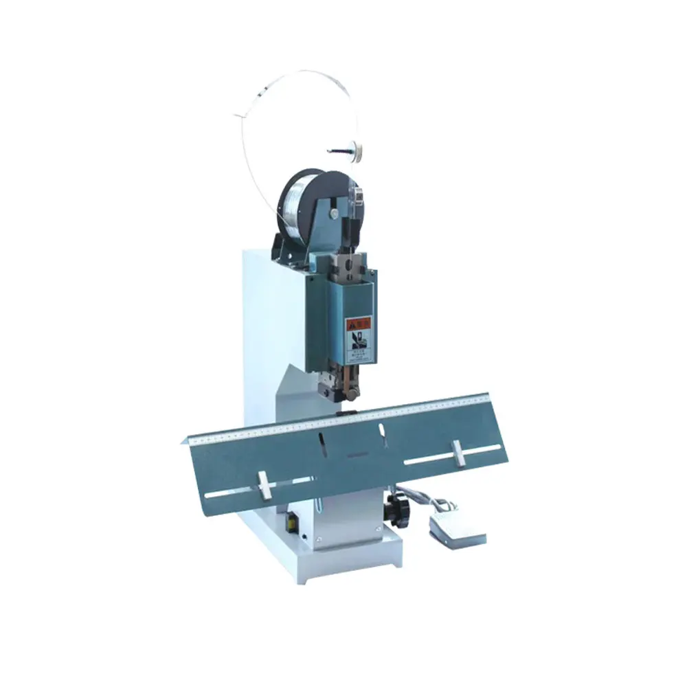 Lks-100 Single Head Wire Stapler Machine Electric Wire Book Binding Machine Wire Stapling Machine