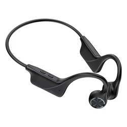 DG06 Noise Cancelling HD Stereo Wireless BT 5.0 Waterproof Bone Conduction Headset with Mic