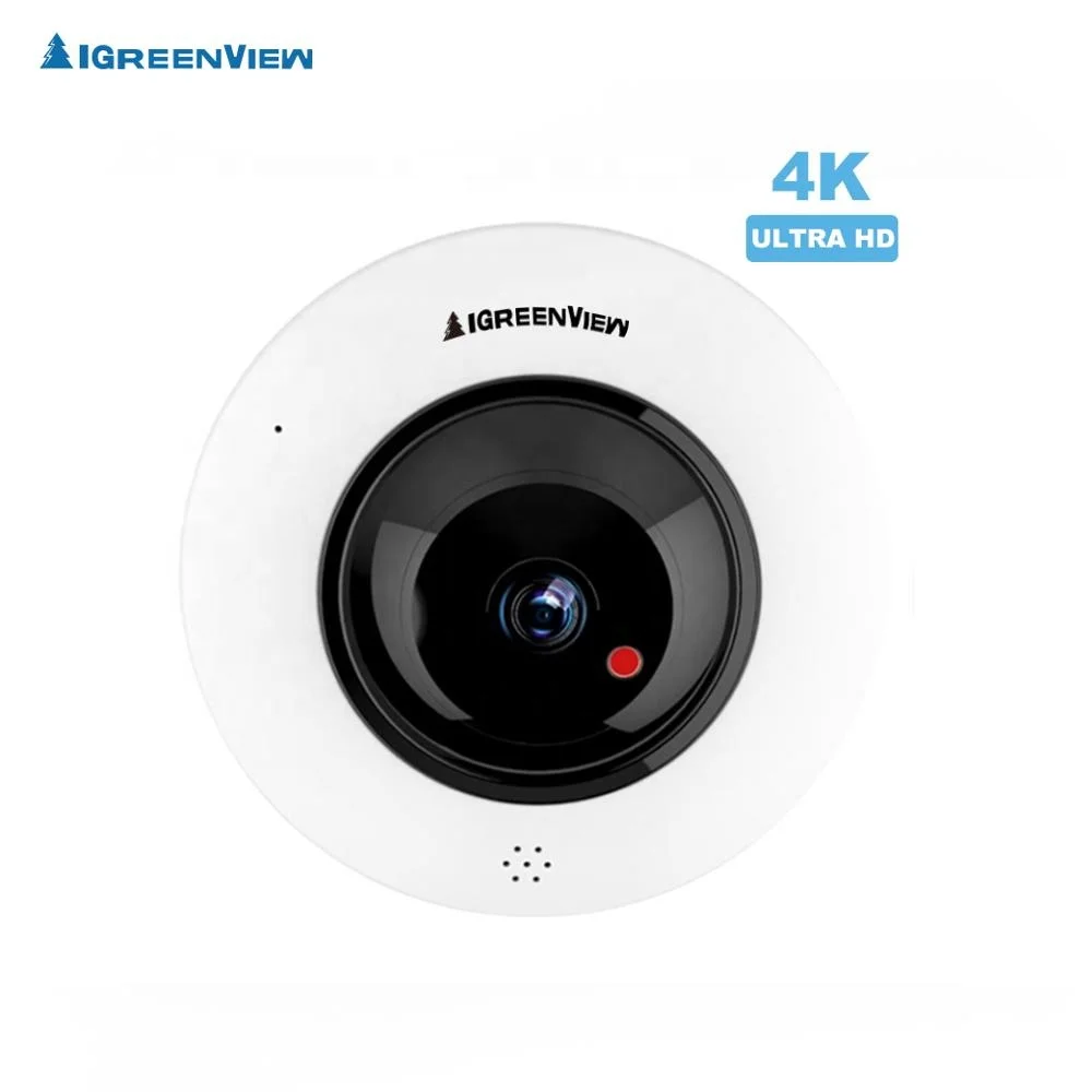IGreenView 9.0MP ip-камера наружная poe 360 градусов fisheye панорамная камера