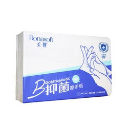 Virgin Wood Pulp Custom Logo hand towel tissue paper bath paper for kitchen 20packs