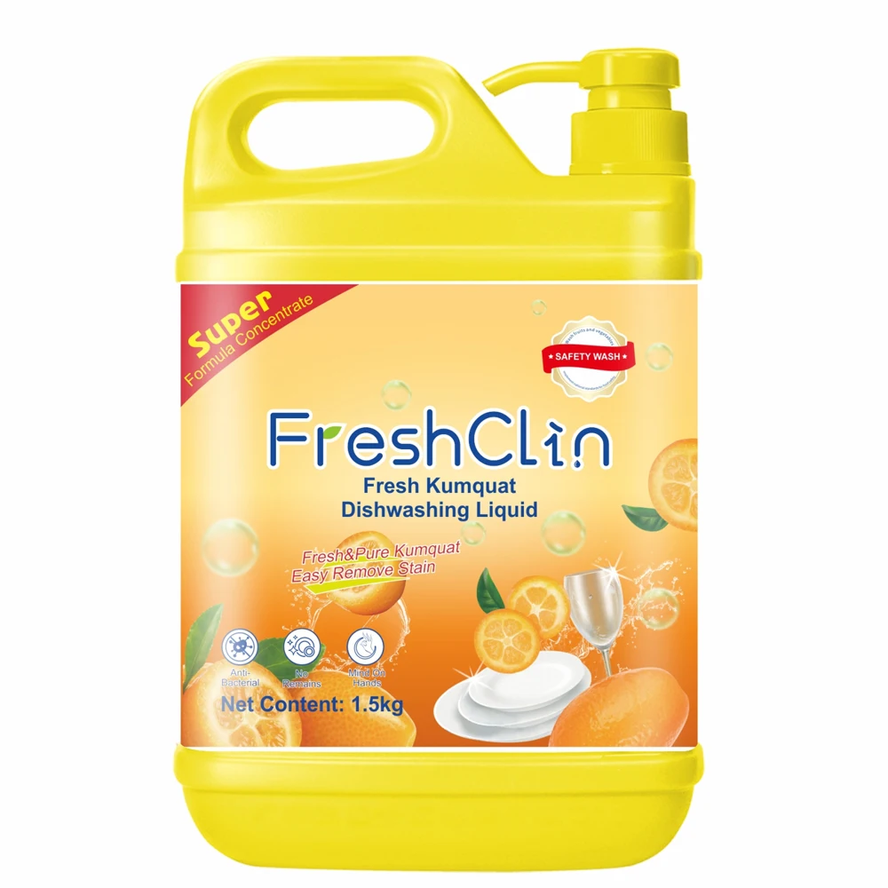 Liquid Dishwashing Detergent Household Kitchen Household Detergent Dishwashing Liquid OEM Dishwasher Liquid Kitchen Washing Soap