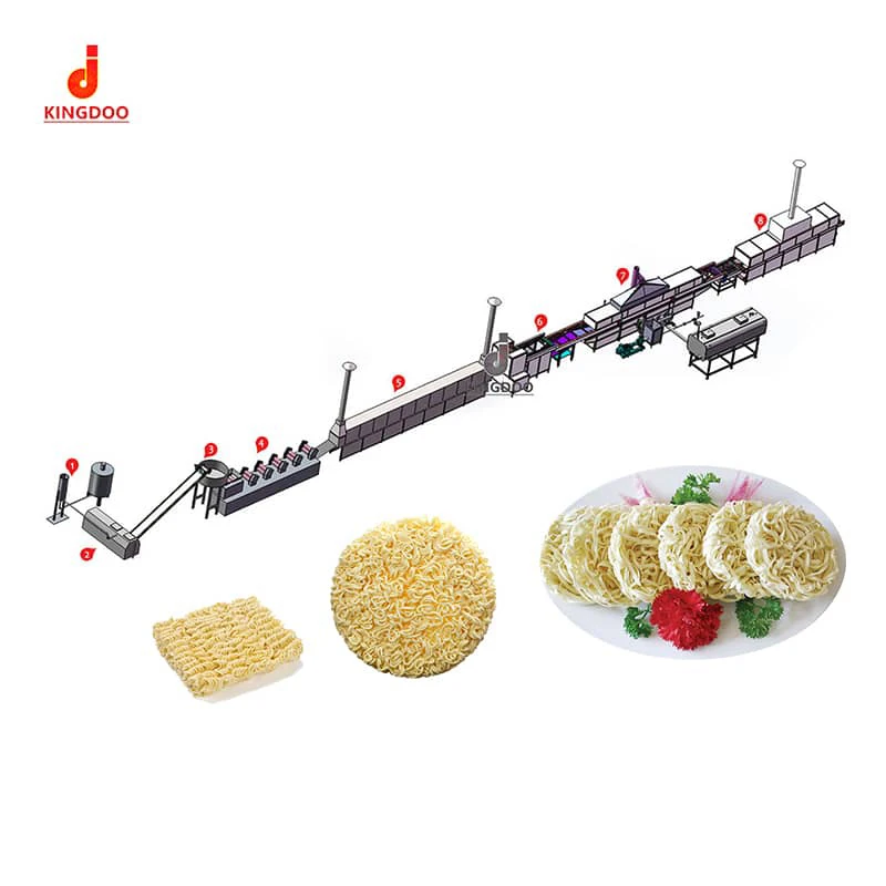 Non-fried instant noodle production equipment instant noodle production line instant noodle extrusion machine price