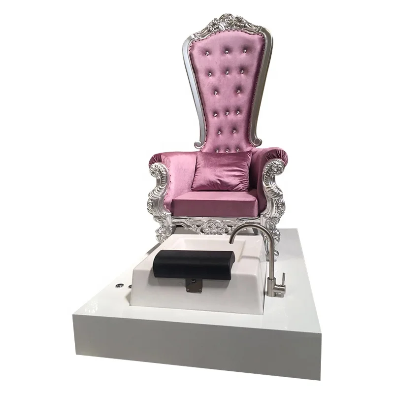 King Throne Luxury Queen Pedicure Chair Foot Spa Chair