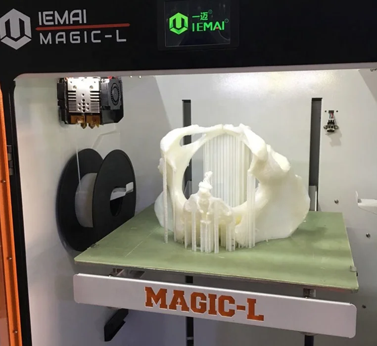 IEMAI MAGIC-L полностью закрытый FDM 3d принтер для точного большого размера печати 310*310*480 мм
