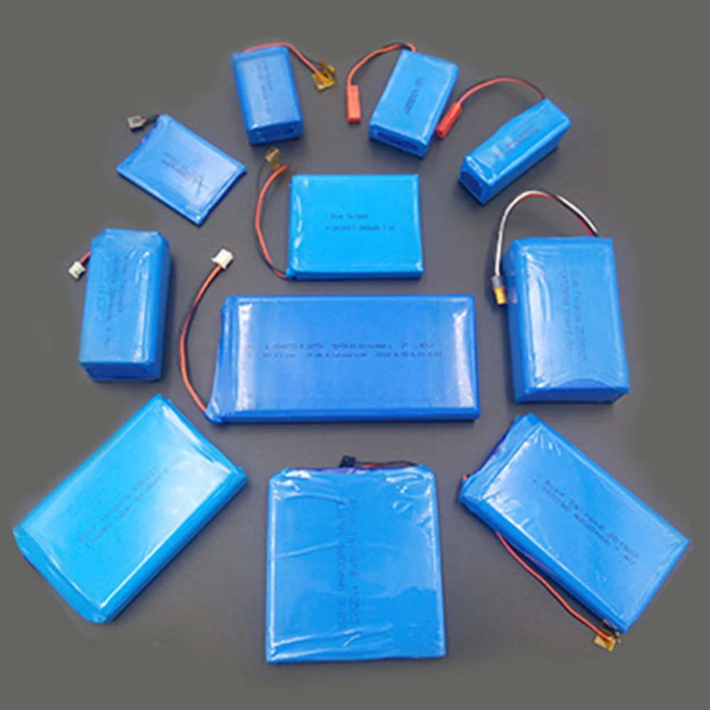 NMC 3.7v 7.4v 11.1v lipo pouch cell 450mah ~ 15000mah li-ion lithium polymer digital batteries packs lithium battery