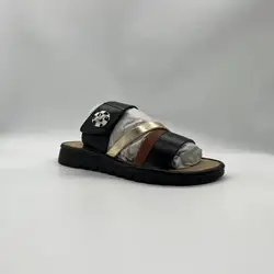 Square Toe Women Sandals Flat Ladies Shoes Chain Women Slippers Gold Hot Sale Summer Fashion Trend Light Spring PVC Anti Heel