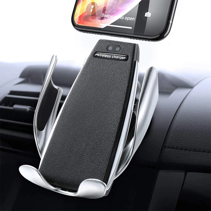 
2021 car accessories hot trending amazon best sellers 10W air vent mount wireless car charger holder 