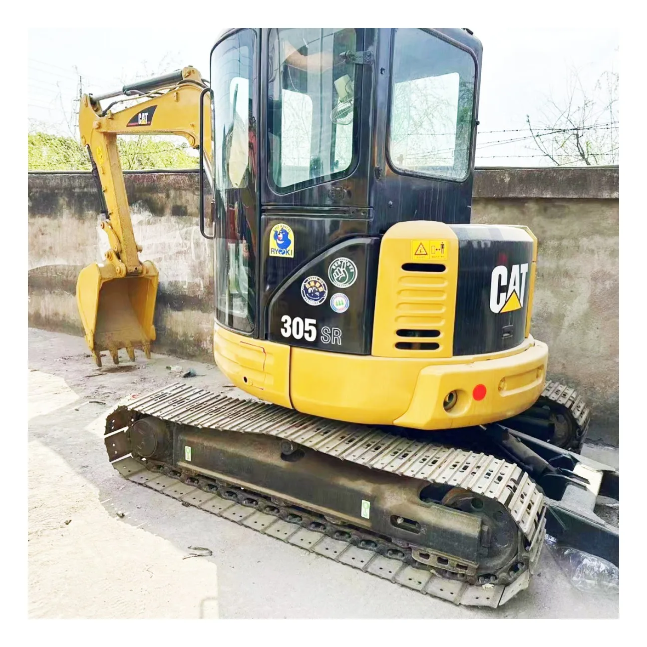 With air Conditioner Original Japan Used Caterpillar 5 Ton CAT305 Cat305SR Cat305sr Mining
