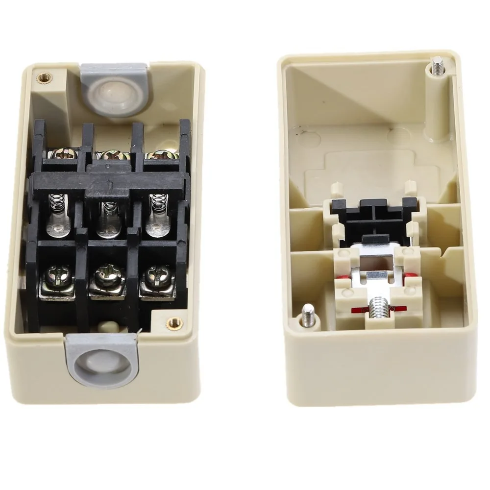 TBSP-330 3 Phase 3.7KW 30A Plastic Power Push Button Pushbutton Control on-off Switch Panel