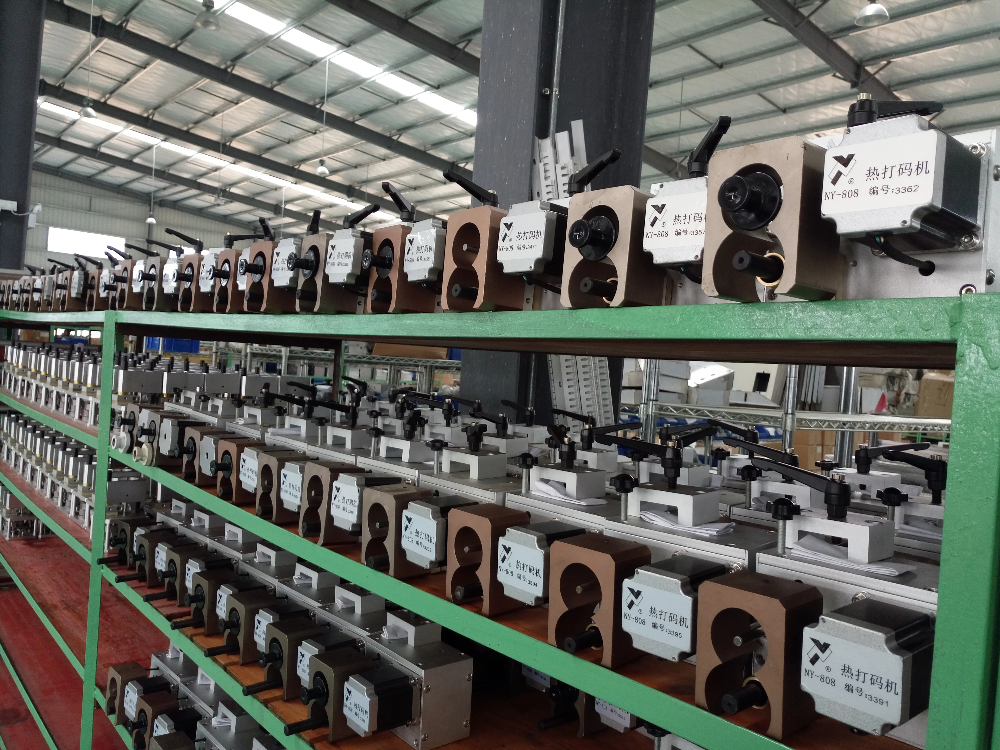 NY-808 Hot Ink Roll Expiry Date Stamp Coding Machine For Packaging Machine