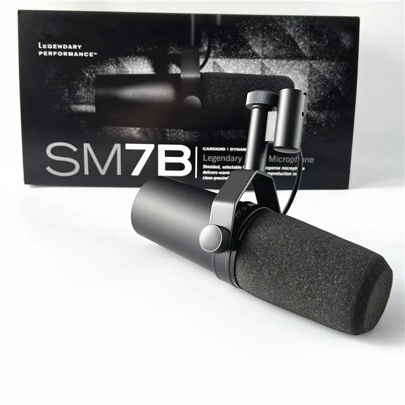 Drop ship Reporter interview recording wired condenser microphone kit Recording Podcasting Vocal Dynamic Microphone SM7B