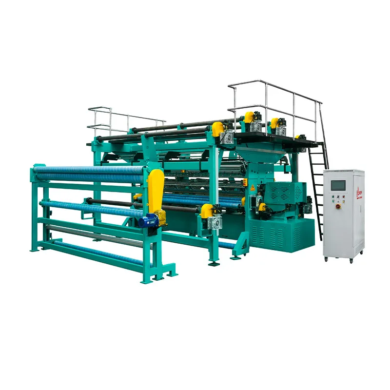 Warp Knitting Machine That Can Weave Various Types Of Fishing Nets
