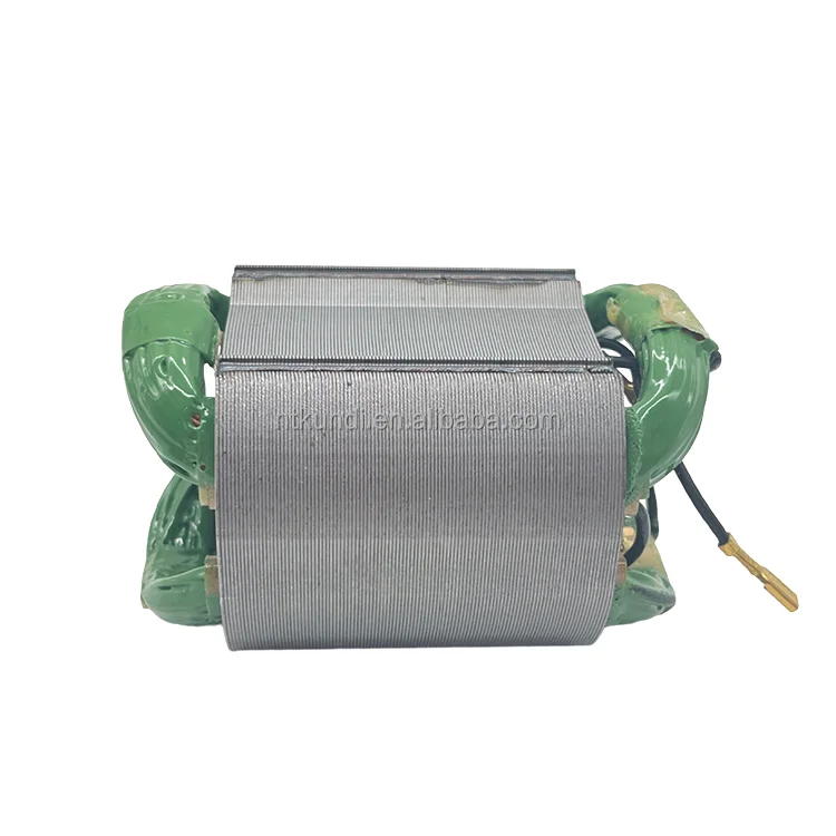 High Quality KUNDI Brand Professional Manufacturer power tool spare parts accessories for Stator Field Coil 9565C with glue