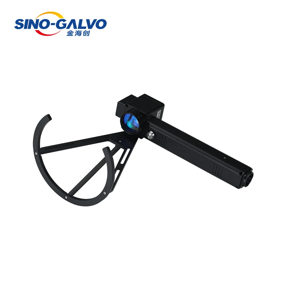 2022 Sino Galvo Handheld Fiber Laser Galvanometer Head Galvo Scanner for Laser Marking