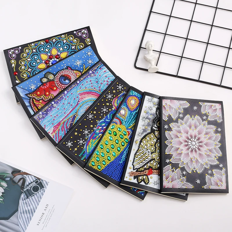 
A5 5d diy diamond painting diary notebiook for festival kids gift 