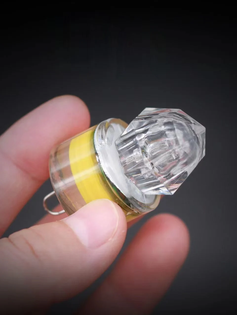 Fishing Accessories Diamond shape LED underwater fish lure light under water lamp fish attractor