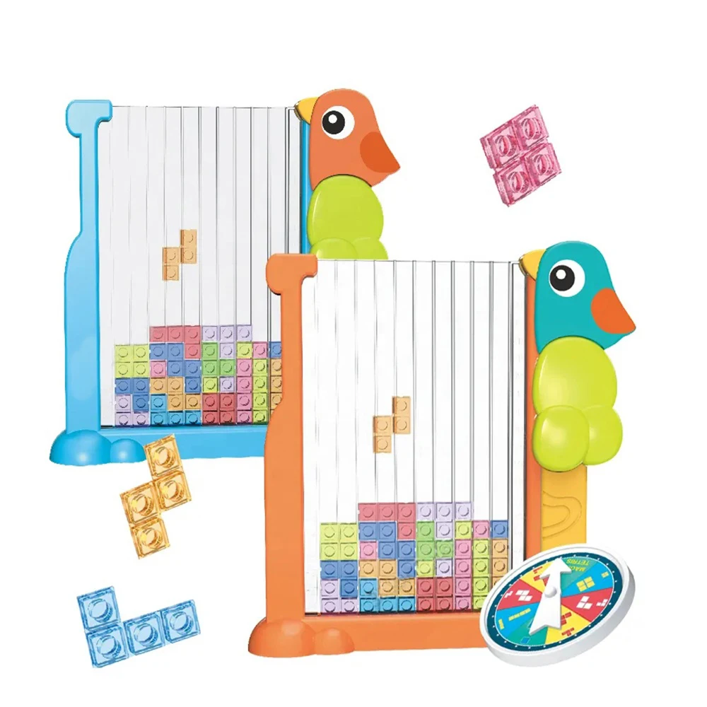 BGL 3d russian building blocks stacking board game logical thinking training toy cute woodpecker 3d brains building blocks