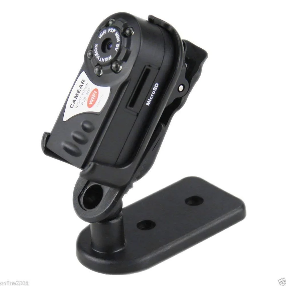  Миниатюрная Wi-Fi Скрытая камера Hd 720p дистанционное управление через приложение видео в реальном времени с аудио циклической записью беспроводная