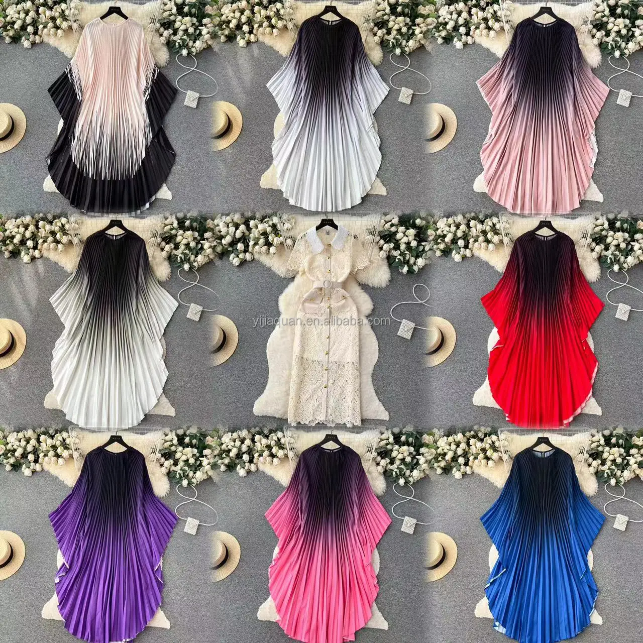 New Female Winter Dress Girls Girls Summer Female Fashion Print Dress with ruffles 2024 new model