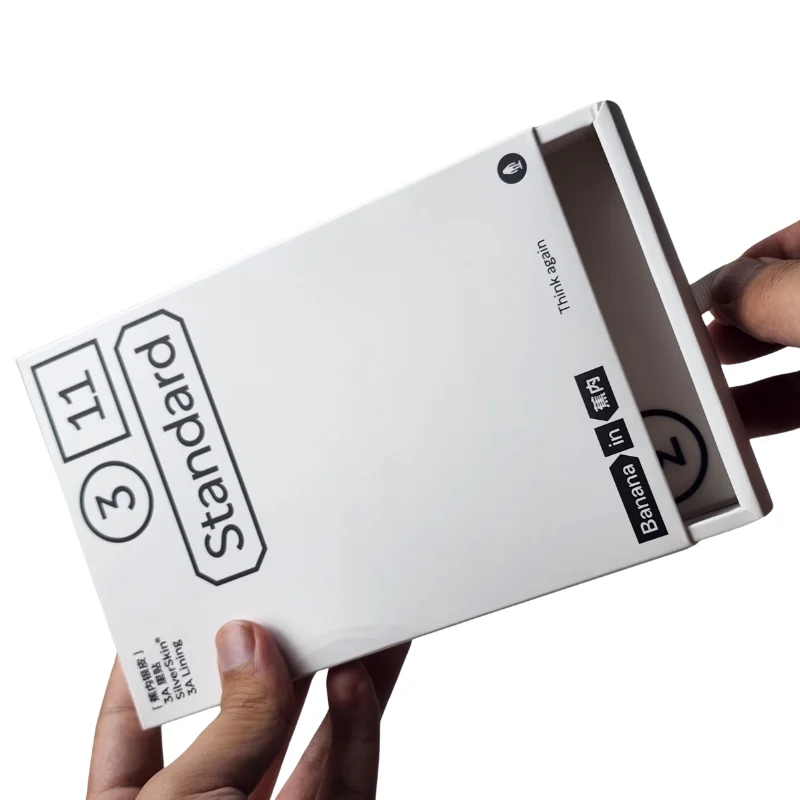 Custom White Paper Packaging Drawer Box Package with Logo Printing and Packaging accessories
