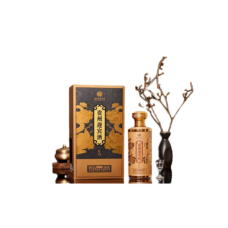 V70 долговечная китайская фабрика по производству ликера, поставщики зерен для пивоварения 53% Том, ликер Baijiu
