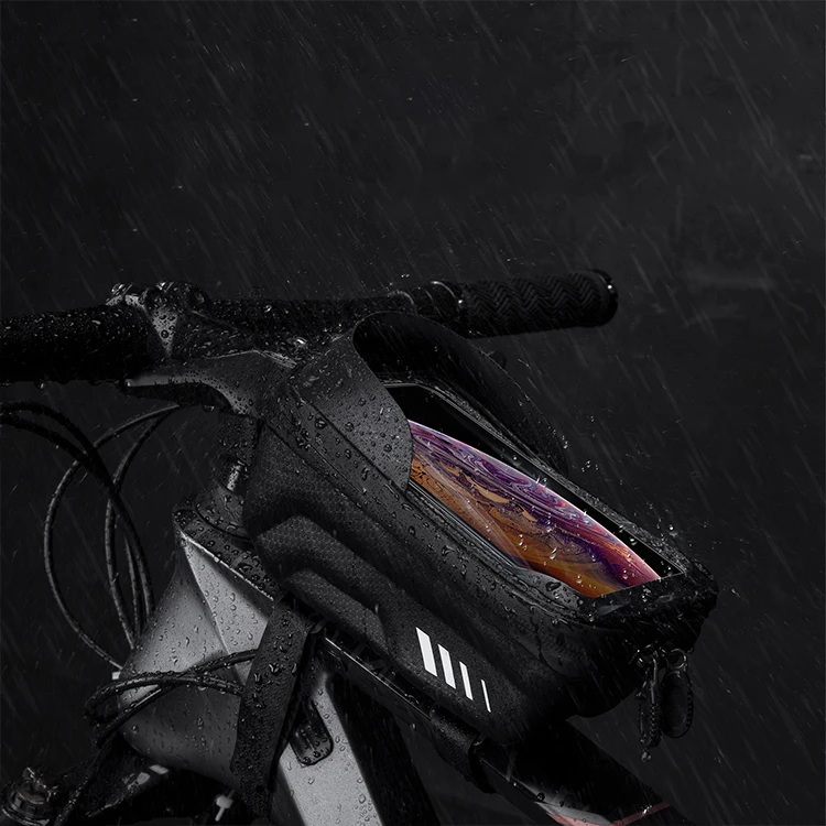 Outdoor Cycling Riding Sport Tube Bag Waterproof Touch Screen Bicycle Phone Bike Tube Bag