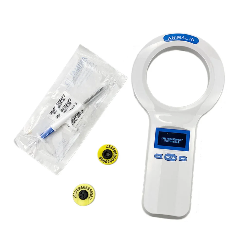 Injectable Microchip Scanner 134.2khz Animal Pet Rfid Reader Card Reader Writer