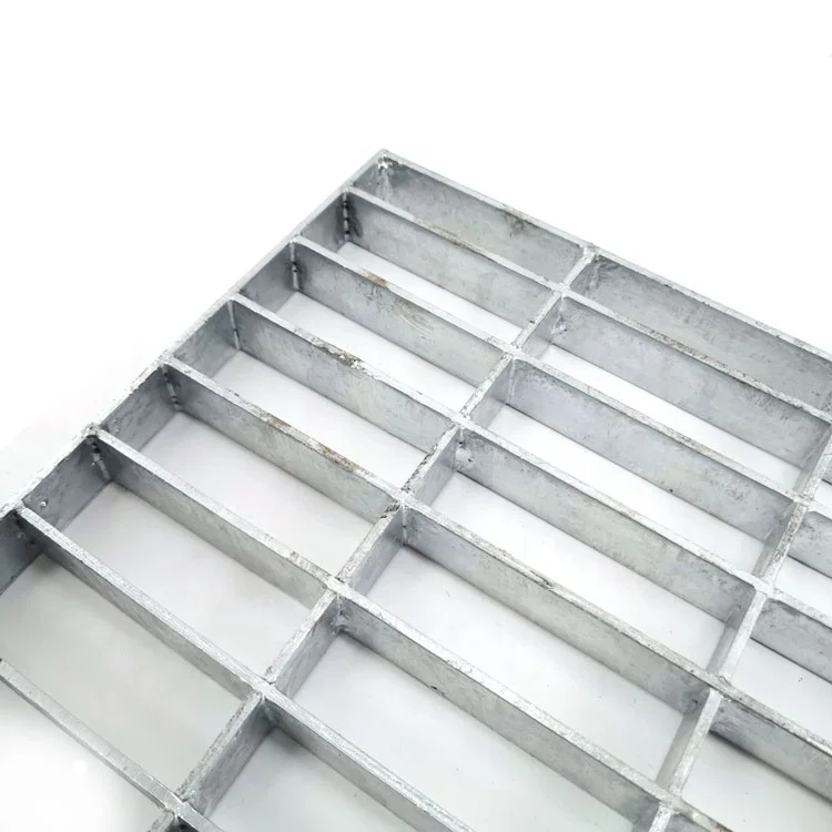 SS304 316 201 Outdoor Stainless Steel Drainage Grate Open Grid Flooring Steel Grating Plate for Roofing Ramp Bridge Canal Cover