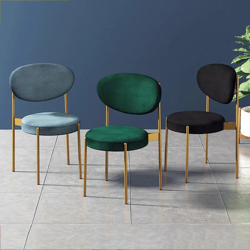 Dining Chair Nordic Luxury Cheap Indoor Wholesale Home Furniture Modern Restaurant Dining Room Chairs