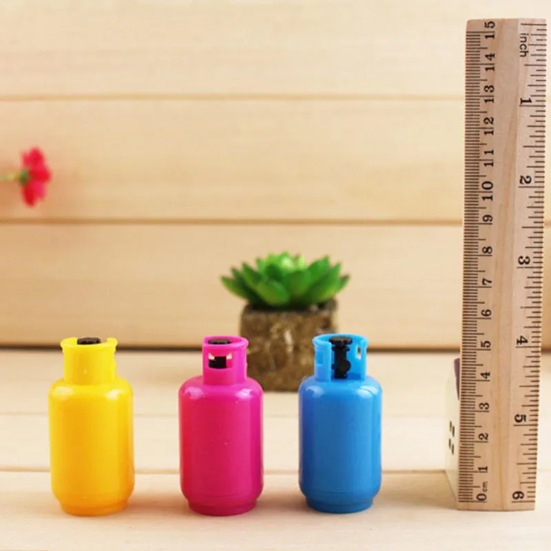 Cute mini Gas cylinder ballpoint pen capsule pen creative stationery cute telescopic pen