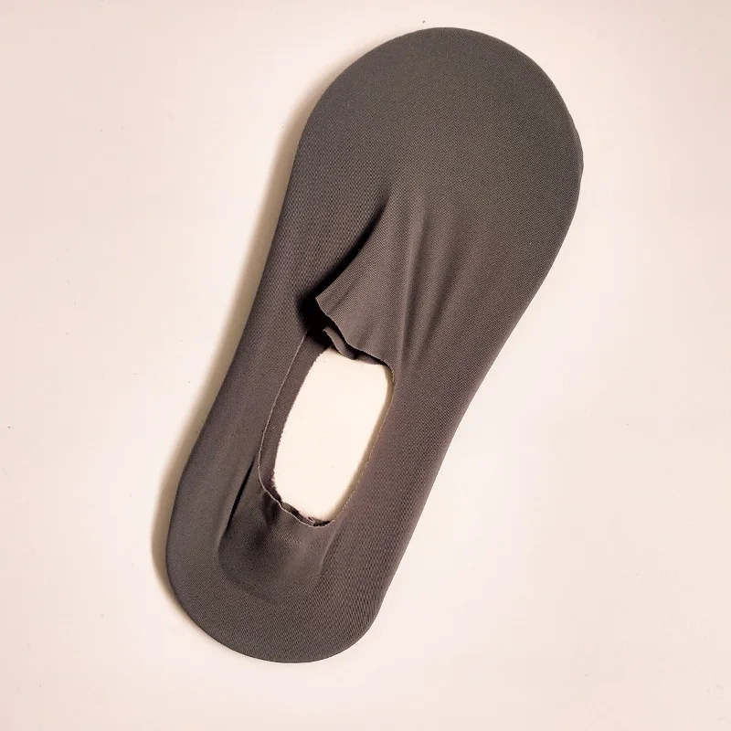 Essential Nylon No Show Socks Women Low Cut Liner Invisible Sock With Heel Gel Tab