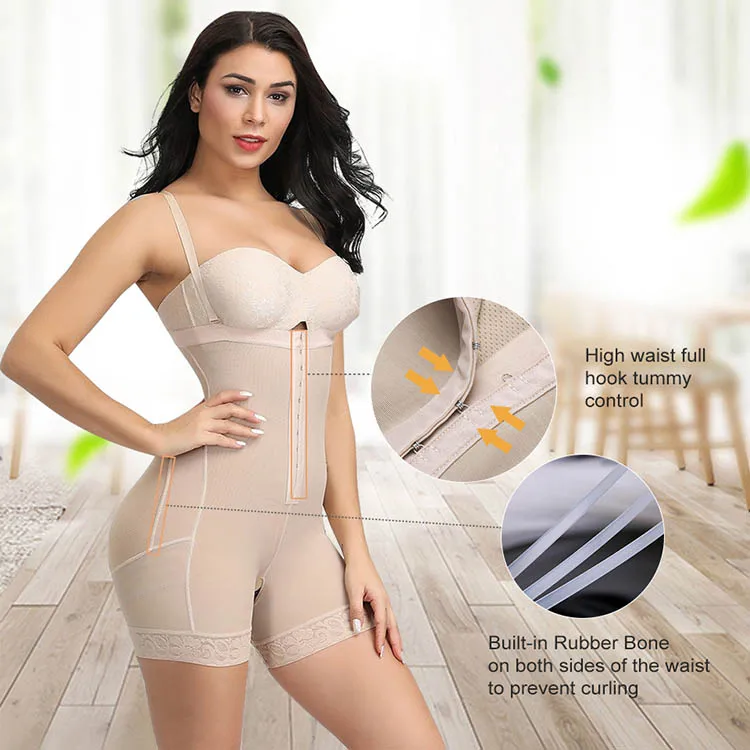 Nebility Detachable  Waist Traine  Control Body Shaper Thigh Slimmer Shapewear For Women