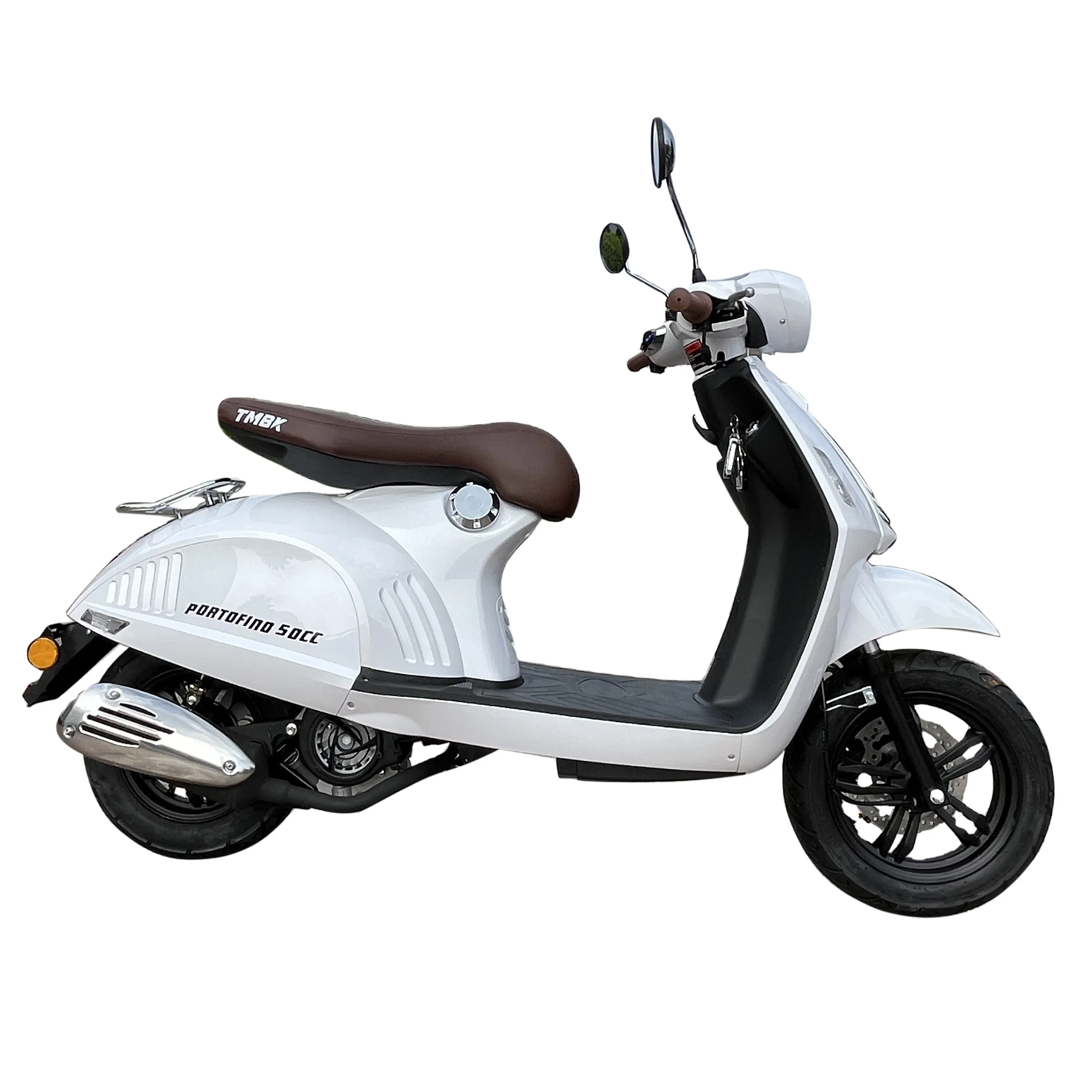 OTTC Approved Moped 50cc with 4 Stroke Gasoline Engine 125cc Motorcycle for Sale in Russia
