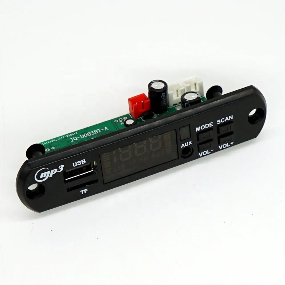 Car MP3 Blue tooth Module Player Decoder Board USB Kit Wireless Sound Audio Power Amplifier Module Board BT 2X40W