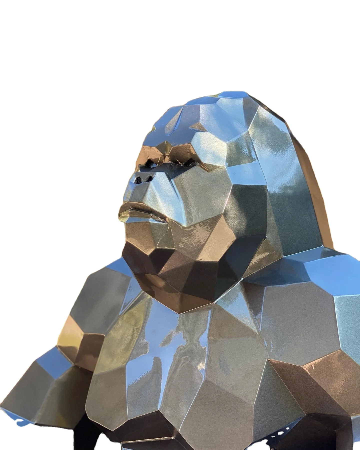 Factory Manufacturers Custom Resin Fiberglass Big Custom Outdoor Sculpture