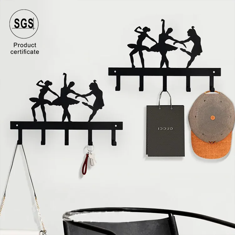 New Listing Modern Creative Display Towel Zinc Alloy Wall Mount Hat And Coat Hook Hat Hooks