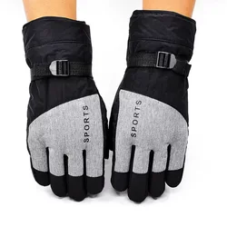 Wholesale black touch outdoor sports gloves warm winter men women running gloves manufacturer