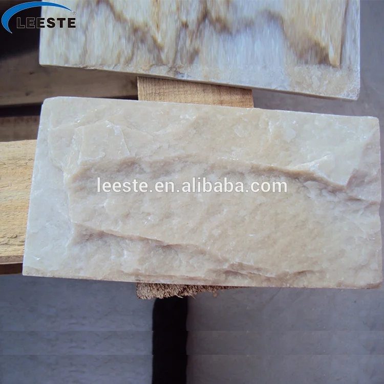 China Natural Irregular Wall Cladding Yellow Slate marble natural stone