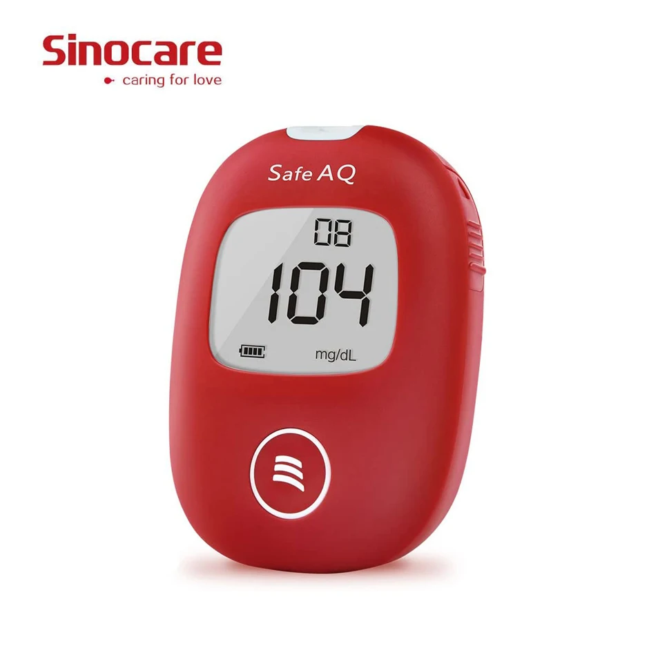 Умный глюкометр SINOCARE Safe AQ с 50 тест-полосками и