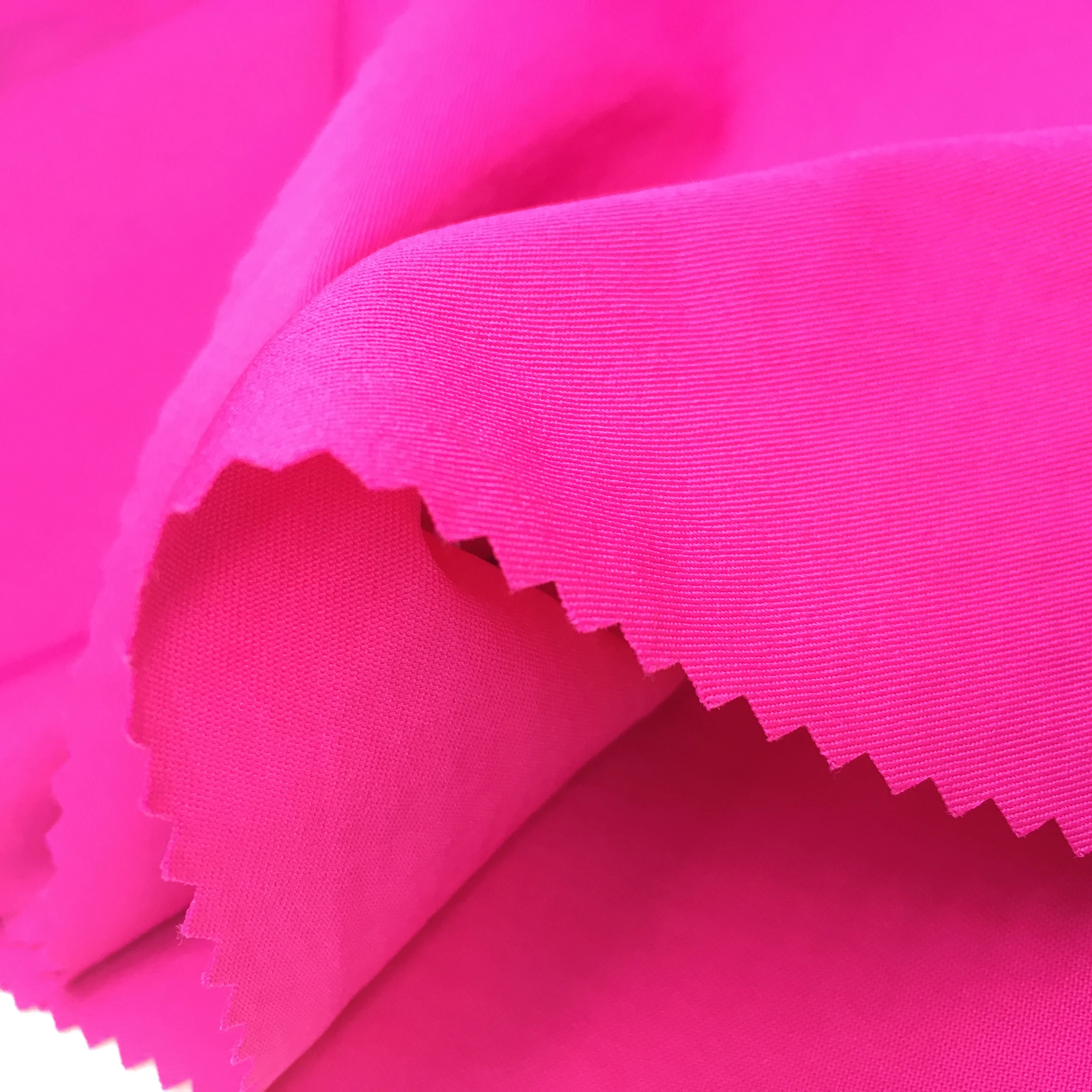 
2020 hot selling custom nylon twill 70D 4 way spandex lycra fabric ready for bonding for fitness legging pants elastic clothing 