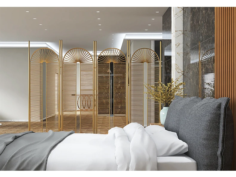 Главный экран-делитель, современный складной передвижной делитель для гостиной