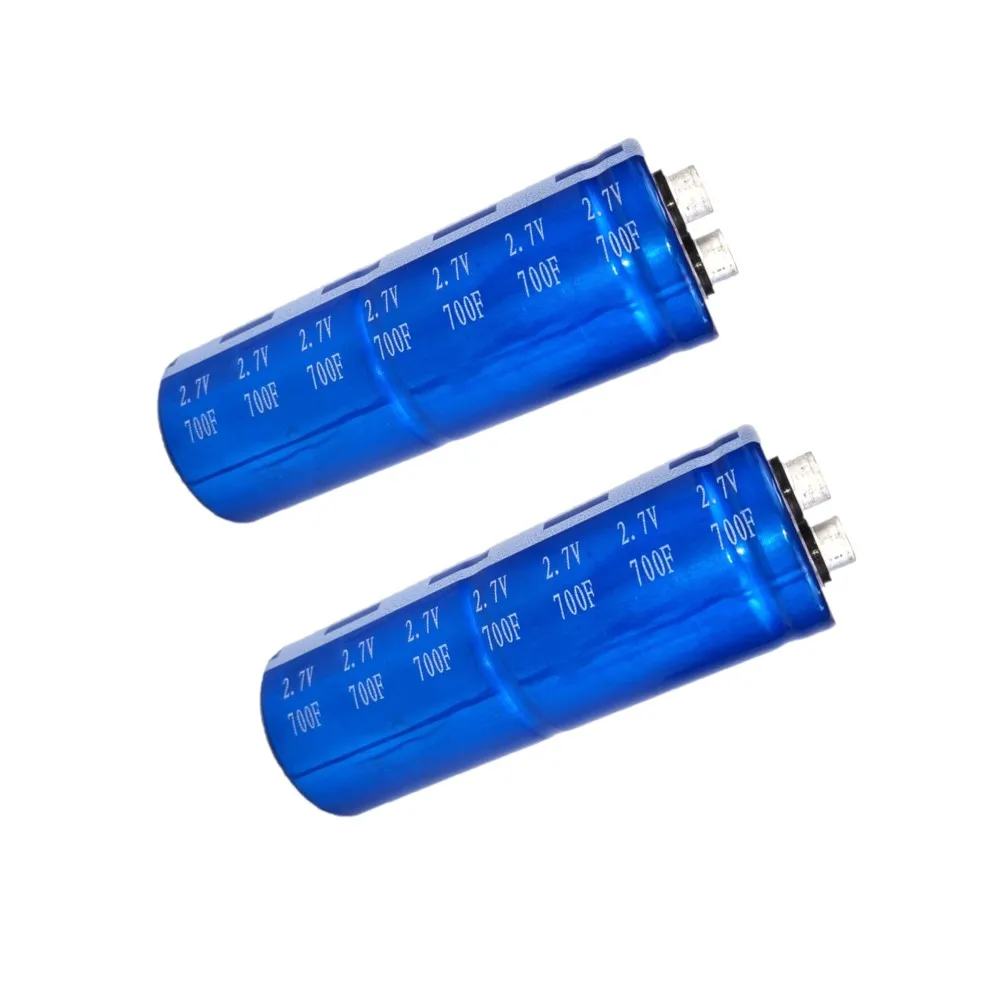 Горячая Распродажа Электронный Конденсатор Фарада 2 7 В 700f100f 360F 10000F автомобильный Суперконденсатор для хранения энергии 48