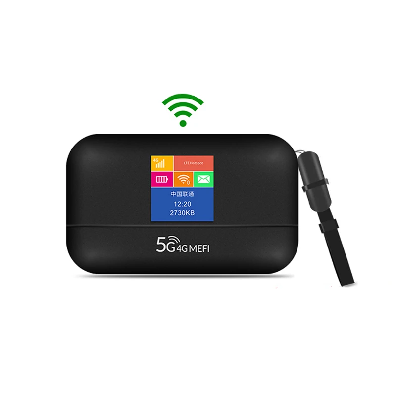 4g Карманный маршрутизатор, точка доступа Wi-Fi, беспроводной мобильный маршрутизатор 3000 мАч, высокая скорость 300 Мбит/с, 4G LTE, универсальный разблокированный