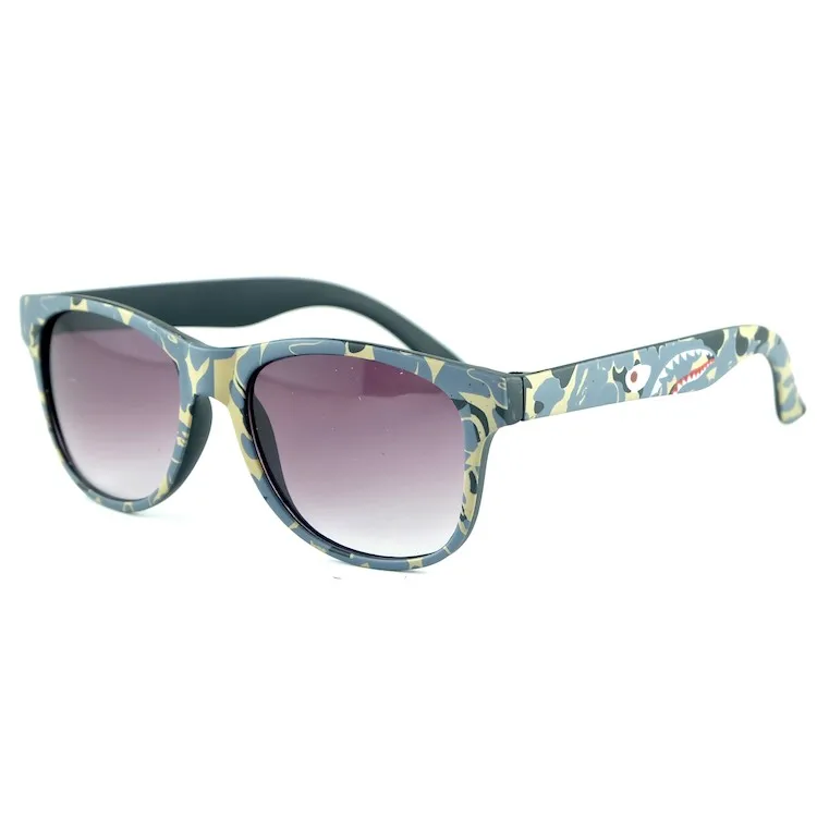 Wholesale Camouflage Plastic Kids Sunglasses Outdoor Sports Children Sun Glasses