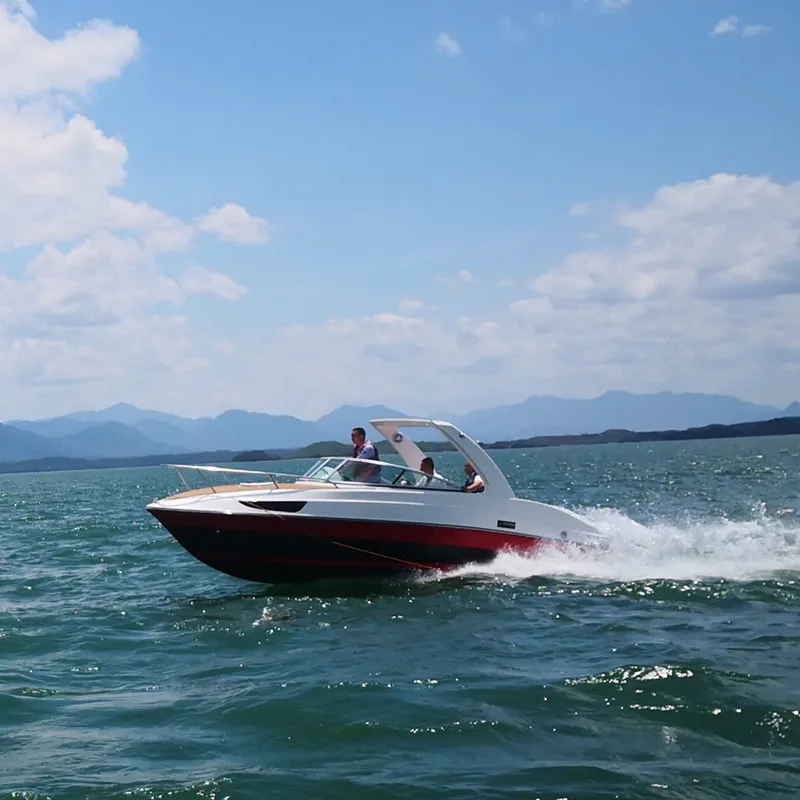 24ft роскошная яхта лодки отгрузка из Jiujiang Флит лодка