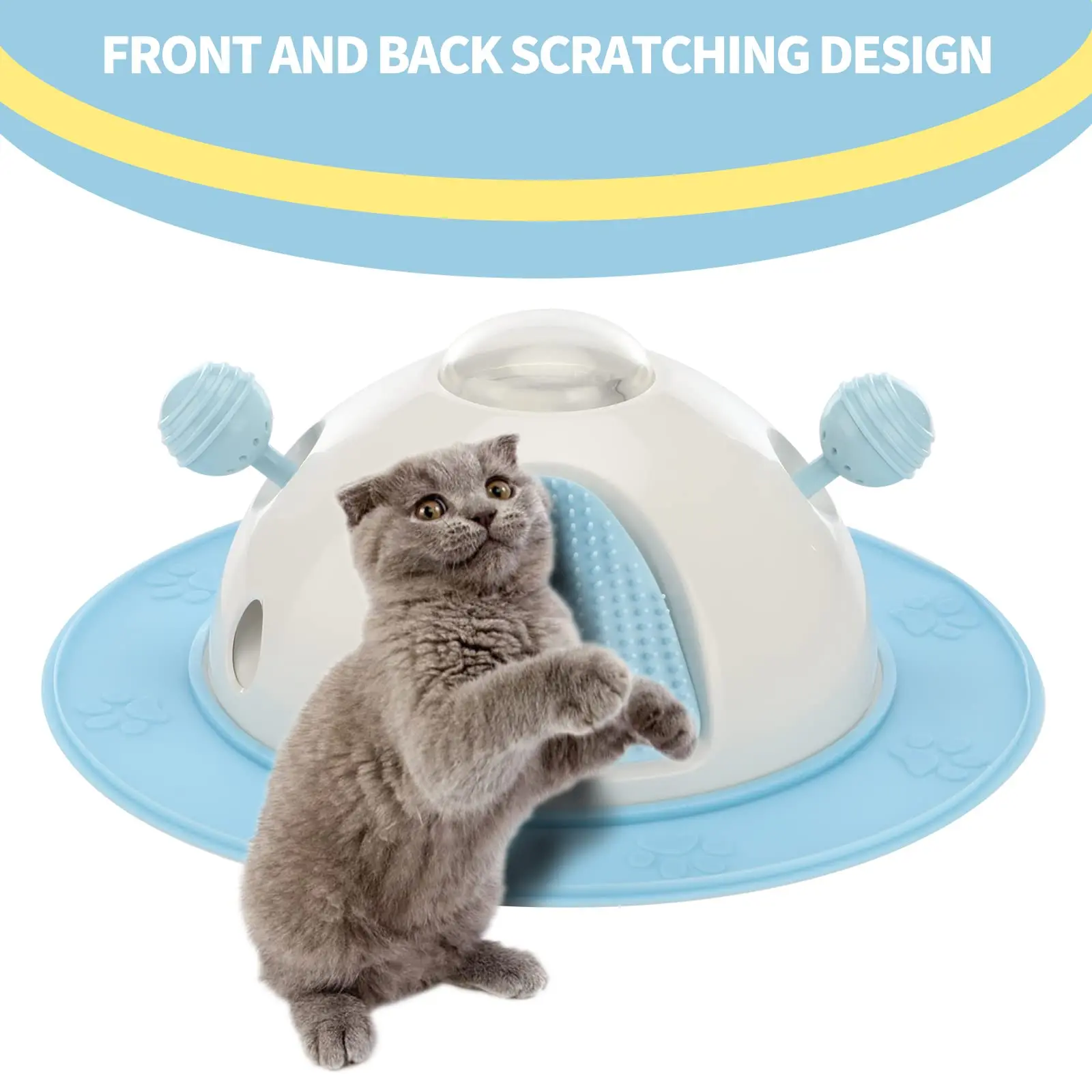 Factory Direct Sales Multifunctional Interactive Toys Pet Toy Turntable Leaking Food Cat Pet Toy